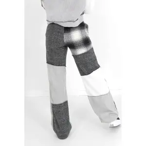 Pantaloni multi tessuti donna Sixth June image-3