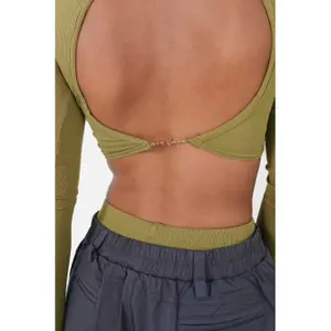Női hosszú ujjú póló Sixth June Open Back W/ Collar image-4
