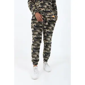 Pantaloni camouflage in pile Sixth June image-1