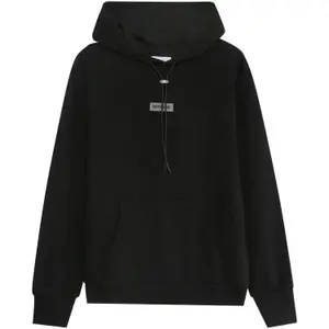 Sudadera con capucha de canalé y cordones Sixth June image-0