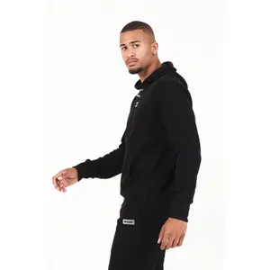 Sudadera con capucha de canalé y cordones Sixth June image-3