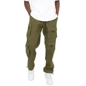 Cargo Trousers with detailed pockets Sixth June Essential image-1