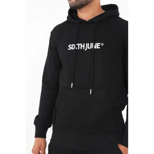 Sweatshirt à capuche brodé Sixth June image-5