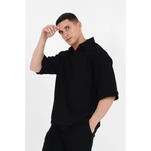 Polo goffrato oversize Sixth June image-2
