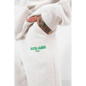 Calças de fato de treino com estampado retro Sixth June image-6