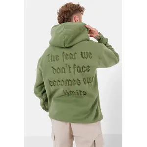 Sweatshirt à capuche brodé Sixth June The Fear image-2