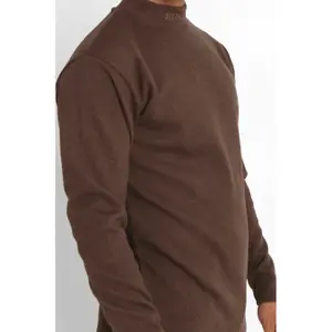 Maglione in maglia con logo ricamato Sixth June image-5