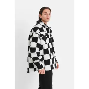 Polaire en sherpa damier Sixth June image-3