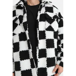 Polaire en sherpa damier Sixth June image-6