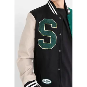 Dwustronna kurtka uniwersytecka Sixth June image-5