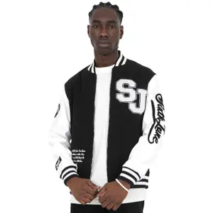 Casaco com logo de caveira universitário Sixth June image-1