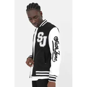 Casaco com logo de caveira universitário Sixth June image-3