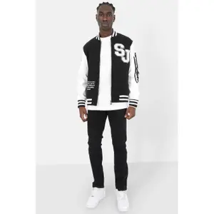 Casaco com logo de caveira universitário Sixth June image-2