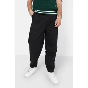 Pantaloni tinta unita a carota Sixth June image-1