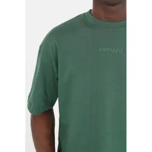 Camiseta con logo de goma Sixth June image-4