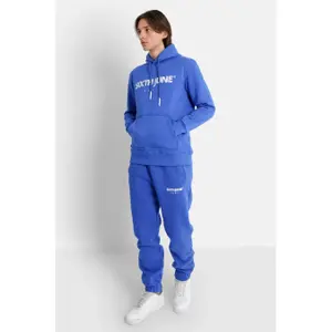 Fleece-lined jogging trousers with embroidered logo Sixth June image-3