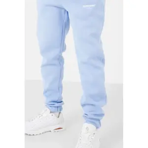 Fleece-lined jogging trousers with embroidered logo Sixth June image-3