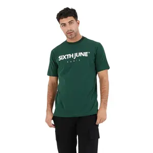 T-shirt bordada Sixth June Essentials image-0