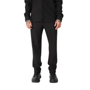 Calças fluidas plissadas Sixth June image-1