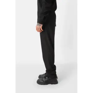 Calças fluidas plissadas Sixth June image-3