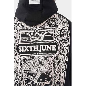 Azulejos Pattern Hoodie Sixth June image-4