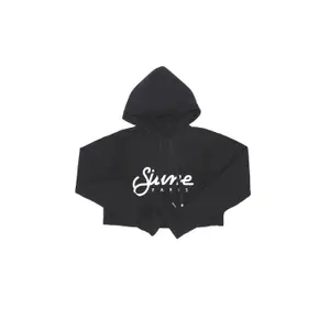 Felpa corta con cappuccio da donna Sixth June W2406CSW image-0