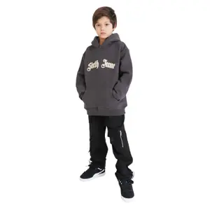 Child's hooded sweatshirt with gothic logo Sixth June image-0