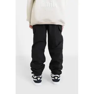 Kids' cargo trousers with drawstring pocket Sixth June image-2