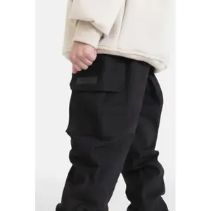 Kids' cargo trousers with drawstring pocket Sixth June image-3