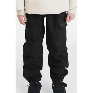 Kids' cargo trousers with drawstring pocket Sixth June image-4