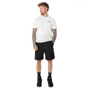 Cargo curto com logótipo bordado Sixth June image-0