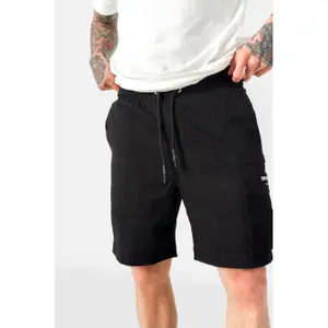 Cargo curto com logótipo bordado Sixth June image-1