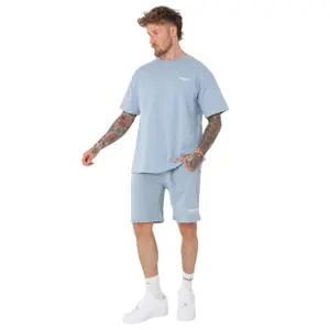 Shorts regular con logo ricamato Sixth June Essentiel image-1