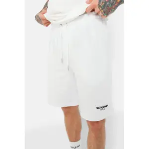 Shorts regular con logo ricamato Sixth June Essentiel image-4