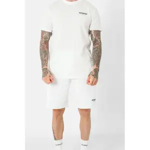 Shorts regular con logo ricamato Sixth June Essentiel image-0