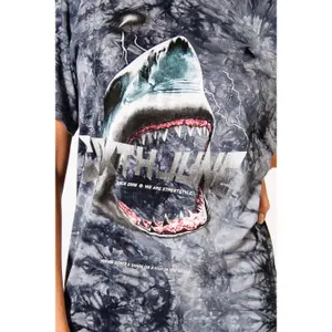 Women's t-shirt dress Sixth June Tie Dye Requin image-5