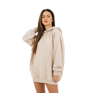 Felpa oversize con cappuccio da donna Sixth June image-1