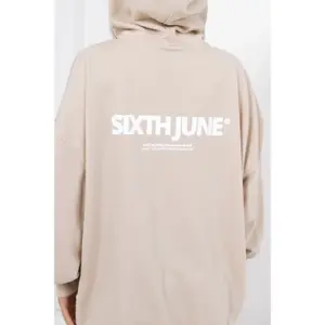Felpa oversize con cappuccio da donna Sixth June image-4