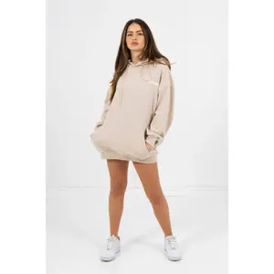 Felpa oversize con cappuccio da donna Sixth June image-2
