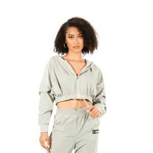 Women's hooded nylon tracksuit jacket Sixth June image-1
