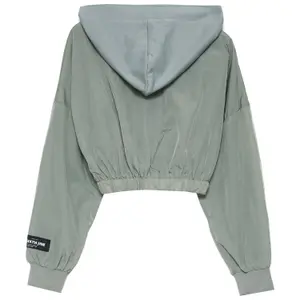 Women's hooded nylon tracksuit jacket Sixth June image-3