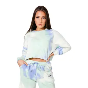 Felpa da donna Sixth June Logo Tie Dye image-1