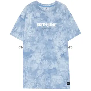 Robe t-shirt con cordino regolabile donna Sixth June image-0
