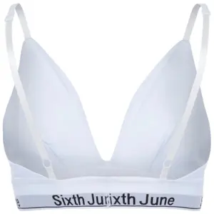 Logo band bra with straps for women Sixth June image-4