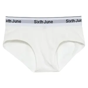 Pantalón corto de tiro alto mujer Sixth June image-0