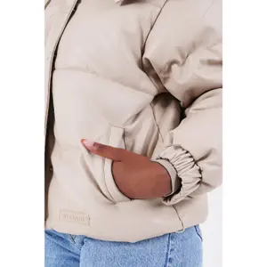 Abrigo de piel sintética para mujer Sixth June image-6