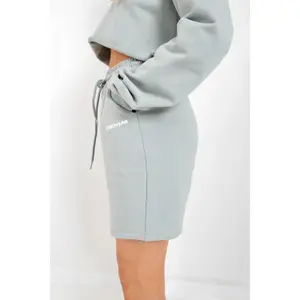 Camiseta corta con logo simple mujer Sixth June image-5