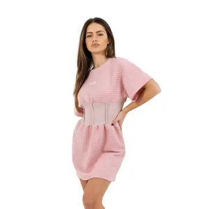 Vestido camiseta Sixth June Waffle Corsert image-1