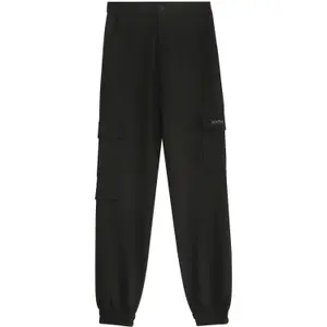 Pantaloni cargo con logo ricamato donna Sixth June image-0