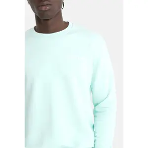 Felpa girocollo con logo ricamato morbido Sixth June image-5